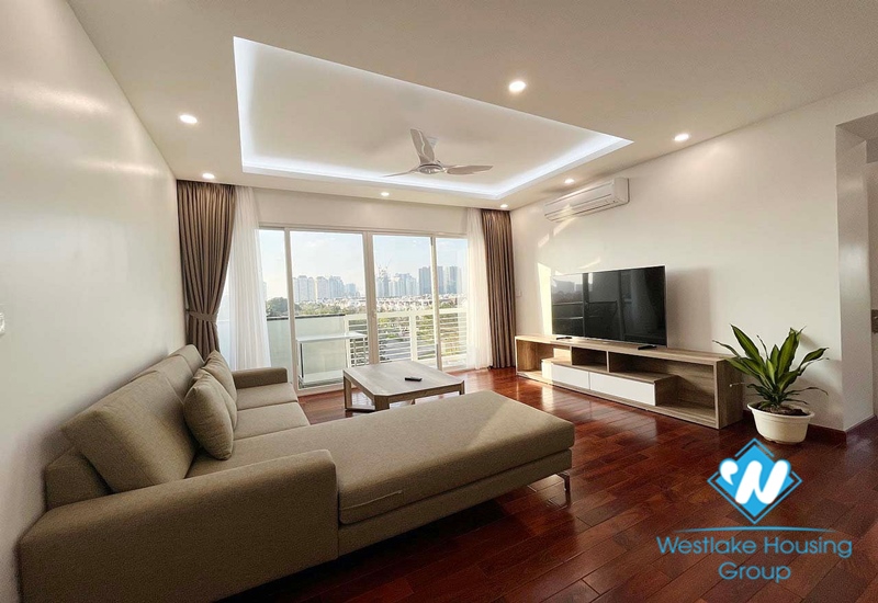A colorful 3 bedroom apartment in Ciputra for rent